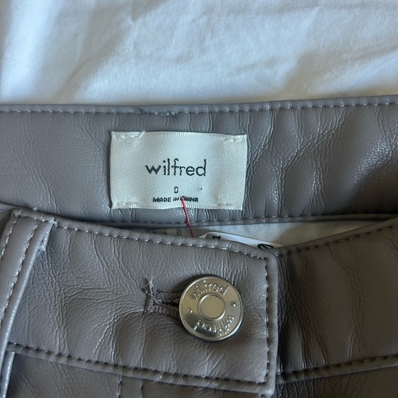 FALL NWOT Wilfred MELINA Pants Size: 0 - Picture 2 of 11